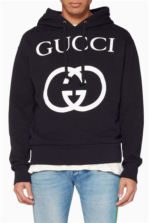 gucci t shirt mens selfridges|Gucci men's hooded jacket.